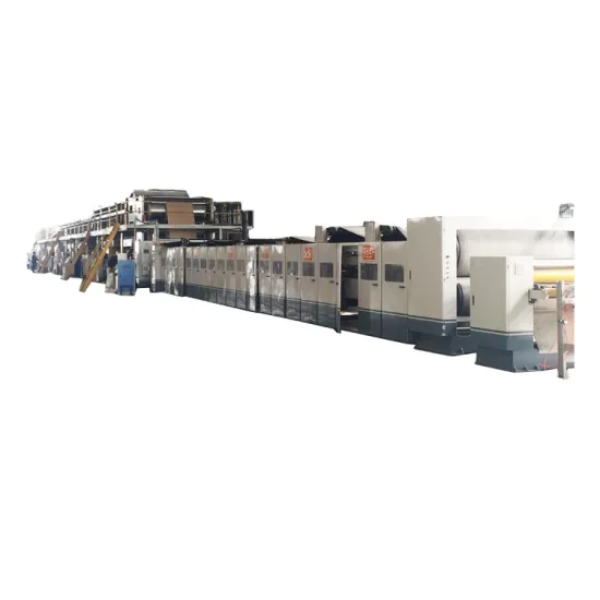 High Speed Corrugated Cardboard Paper Production Line Prices