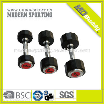 rubber wholesale dumbbells kg