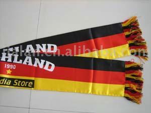 soccer printed scarves