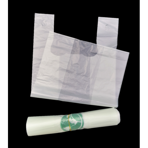 Sachets en plastique biodégradables compostables à base de fécule de maïs