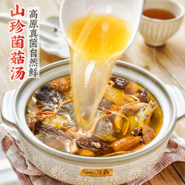 Truffle Mushroom Soup Stew