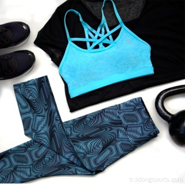 Yeni Tasarım Naylon Spandex Yoga Tayt