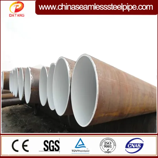 SSAW steel pipe with 2PE