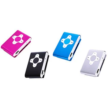 Gifts Clip MP3 Players with 512MB to 32GB Memory Capacity and Removable Storage Device