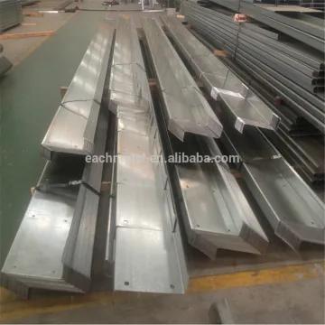 Low price long pattern cold rolled steel z purlin