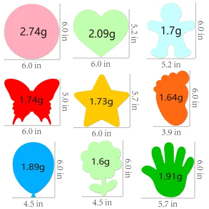 Creative Paper Cutouts for School Arts and Crafts