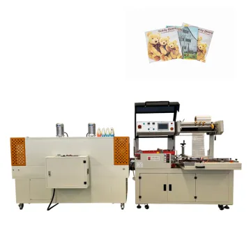 L Bar Sealer & Heat Tunnel Shrink Wrapping Machine