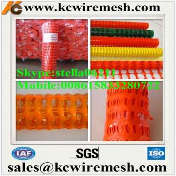 Facory!!!!! KangChen yellow plastic snow fence / net construccion naranja plastico