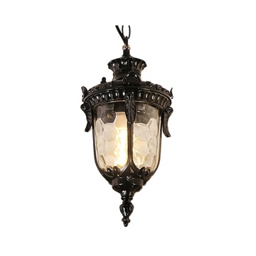 European Antique Vintage Lantern Hanging Lamp for Indoor and Outdoor Use