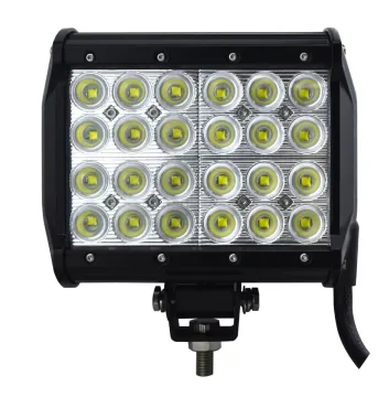 6.5 Inch 72W Quad Row Car Led Light Bar SPOT Offroad 4*4 Atv Ute Truck Bar For Jeep /boat/suv/truck/car/atv