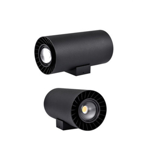 LEDER Black Track Fitur Lampu Dinding Luar Ruangan LED