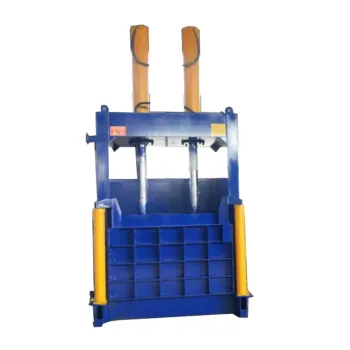 Hot Sale Vertical Hydraulic Used Tire Baling Machine