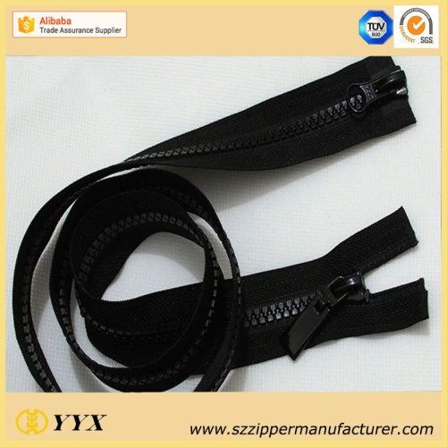 Molded Zipper with Dynamic Teeth No.3 Plastic Molded Zipper With Dynamic Teeth Supplier