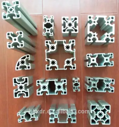 Aluminum industrial profiles (aluminum profiles for industry, industrial aluminium alloy profile)