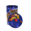 Dadi Christmas Candy Tin Can Can Clindrical Hife Box