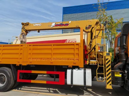 340HP FAW J6M Mobile Crane Truck 6X4: UNIC Crane for Sale or Lease