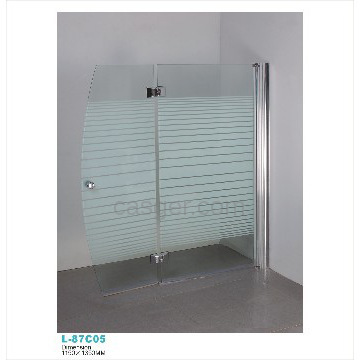 CE EN14428 high quality shower screen over the bath