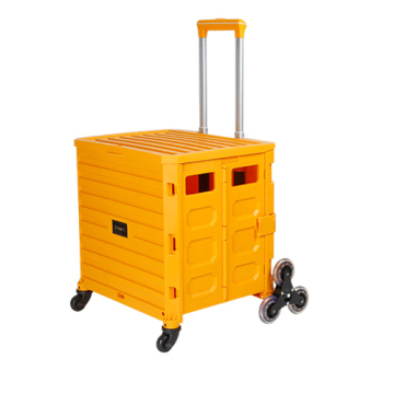 Stair Climbing Folding Eight Wheel Shopping Cart