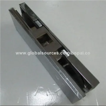 Latest dorma zinc alloy glass door bottom patch fitting