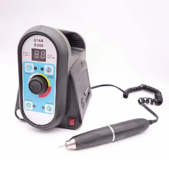 Portable Dental Lab Brushless Micromotor Control Unit for Teeth Grinding and Polishing