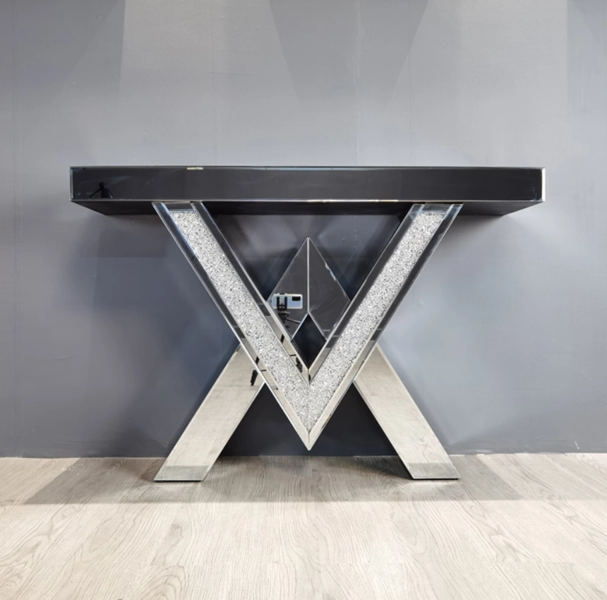 Table de console de style contemporain