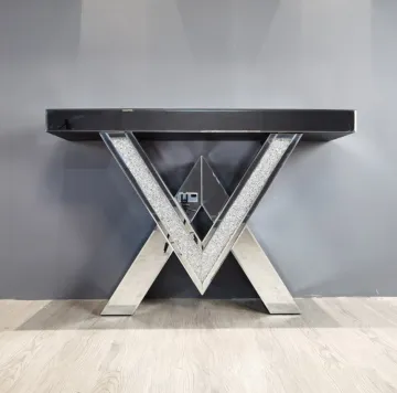 Contemporary style console table