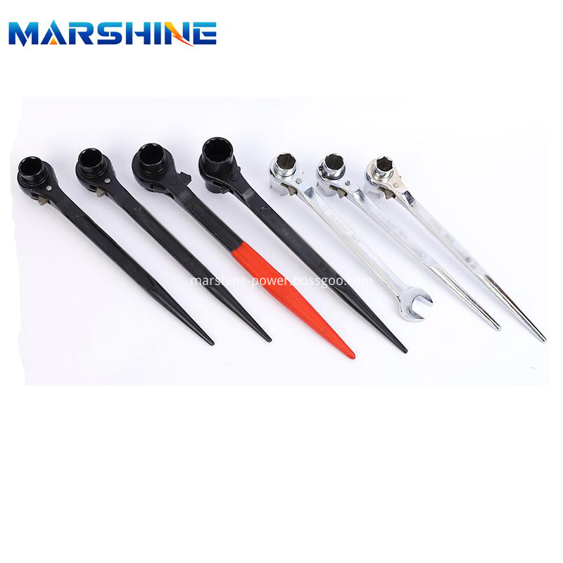 Double Sided Sharp Tail Ratcheting Wrench