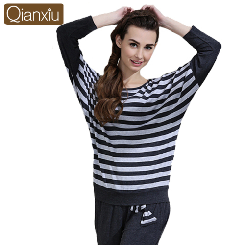 Qianxiu bat sleeve pajamas for female in stock (HOT)