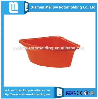 Customized rotomolding plastic hay horse feeder