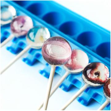 Party Dessert Galaxy Lollipop Silicone Mold For Candy