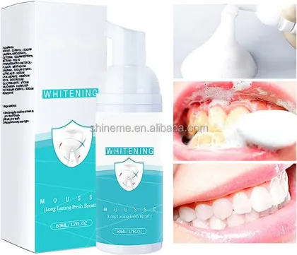 Natural Oral Care Teeth Whitening Mousse Foam Whitening Toothpaste