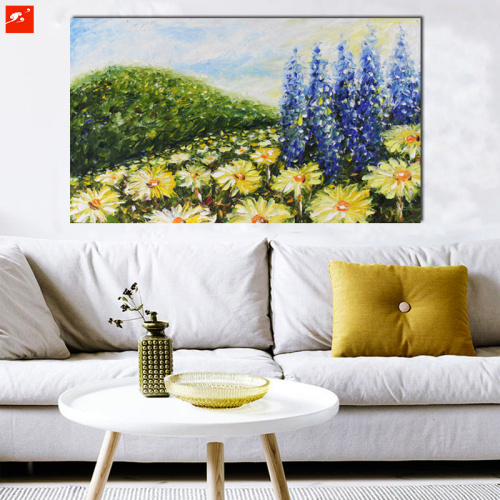 Chrysanthemum Oil Pianting for Home Decor