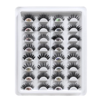 Wholesale Custom Faux Mink 3D Faux Eyelash Extensions with Private Logo
