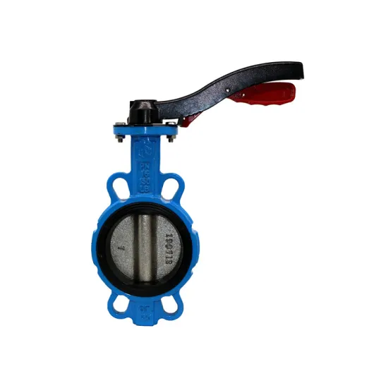 Taike Valve China Factory Good Quality Lever Wafer Butterfly Valve