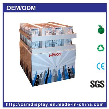 Cardboard Pallet Display Stand, POS Pallet Display Stand for Hardware (PD049)
