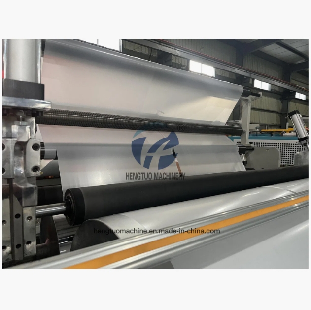 מכונה להכנת סרטי עטיפת מתיחה כפולה