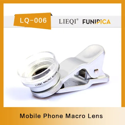 Electronics Photo Lenses phone with camera lens Micro 6X lq006 LIEQI