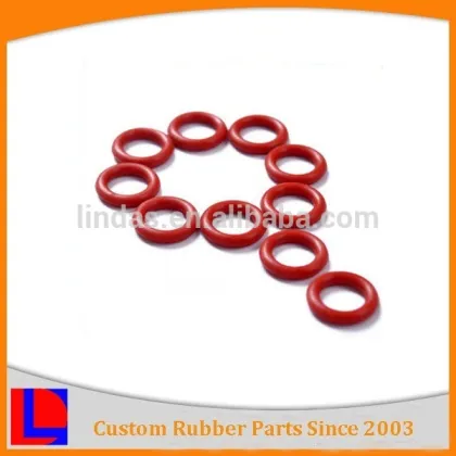 Top quality red small rubber o-rings