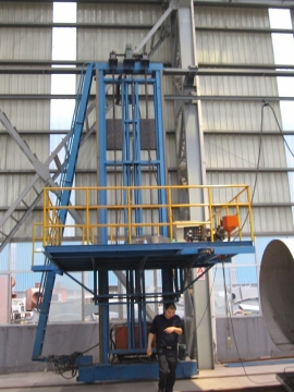 Cantilever Manipulator Table for Thickness Cylinders Round Seam
