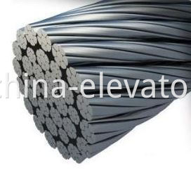 Traction Elevator Machine Ropes Steel Wire Rope for Elevator Traction Machines China Manufacturers ...