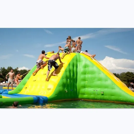 Inflatable Floating Climbing Tower for Adults in Thailand's Lakes and Seas