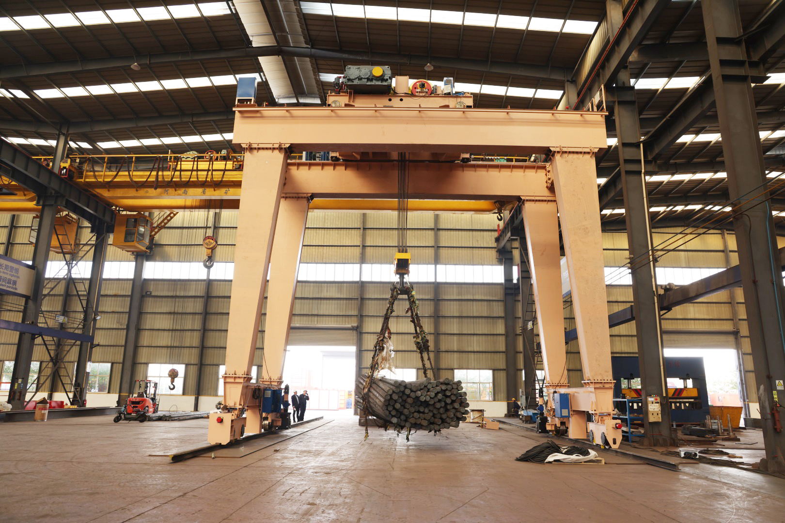 100 ton double main girder gantry crane