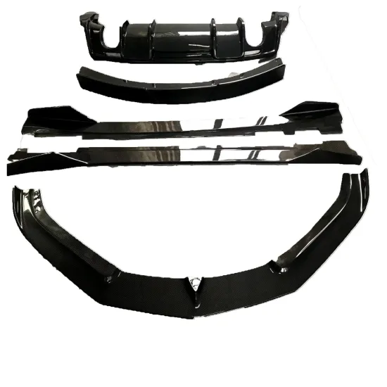 CAMARO Gen 6 Carbon Fiber Front Lip Side Skirts Rear Diffuser Spoiler Body Kit