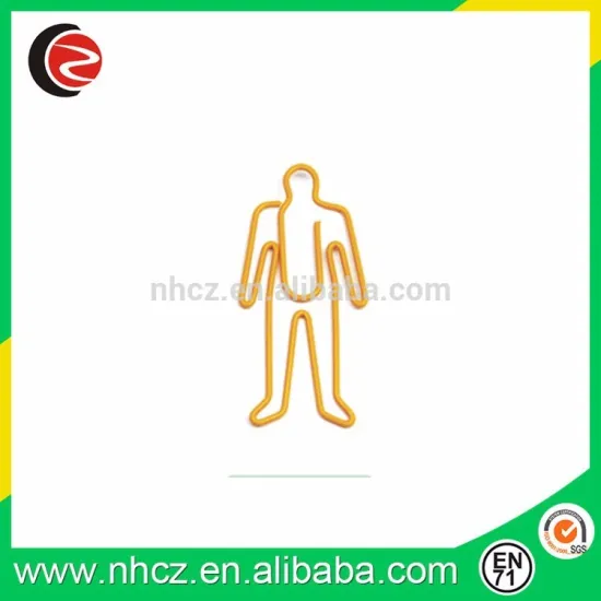 Custom logo metal paper clip