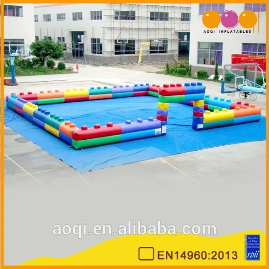 Most popular outdoor inflatable fence playground for children