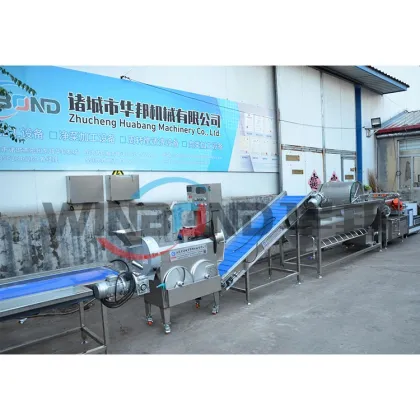 Large Capacity Long Service Life Fruit Washing Machine / Vegetable Bubble Washing Machine