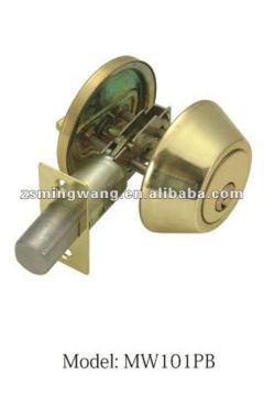 Single open deadbolt lock MW101PB