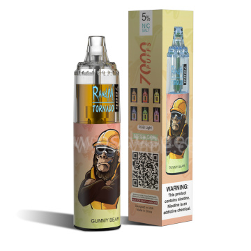R And M Tornado Vape 7000 Puffs Rechargeable