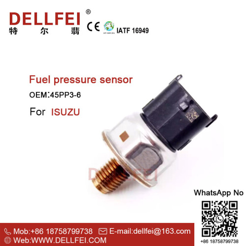 Sensor de pressão do trilho de combustível Isuzu 45pp3-6