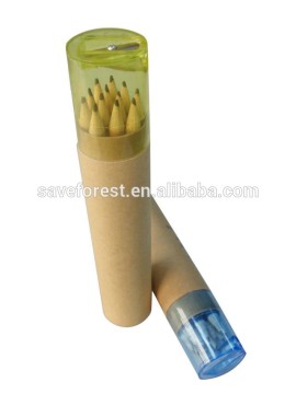 Customized Size homework student gift HB pencil in Paper Tube